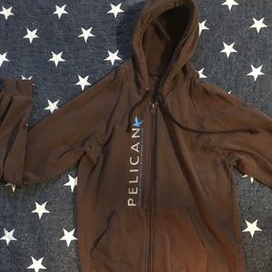 Pelican Band Sweatshirt Brown Vintage S/M